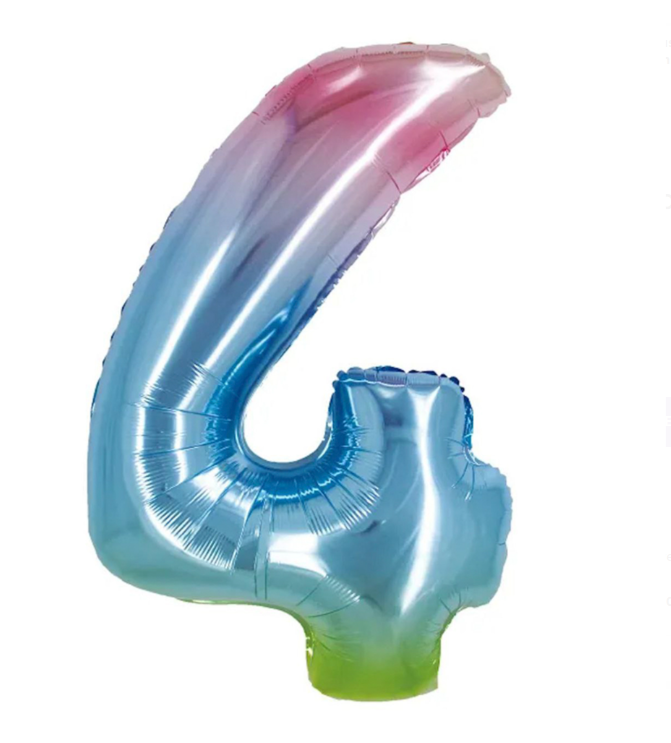 Folyo Balon Renkli 4 40 İnç 100 Cm